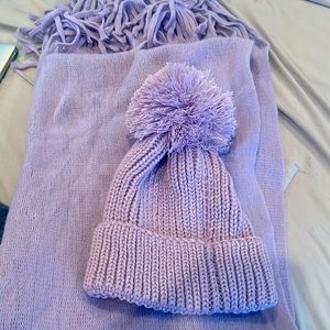 Matching lilac Steve Madden scarf
